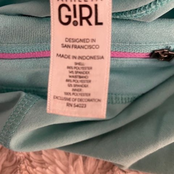 Athleta Girl Athletic Shorts Size M 8-10 - Picture 5 of 9